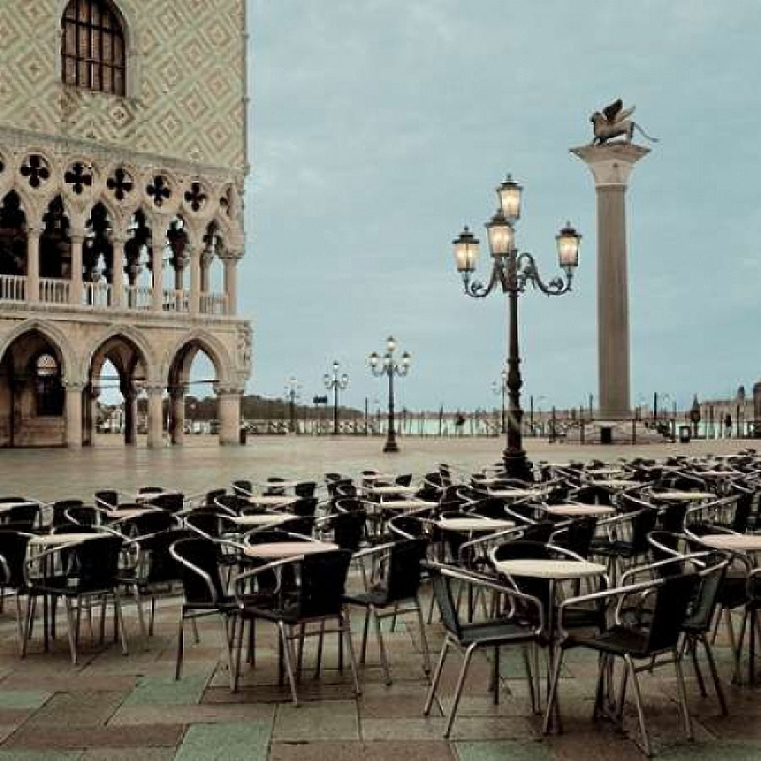 Piazza San Marco - 4 Canvas Art - Alan Blaustein (24 x 24)