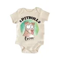 thumbnail image 1 of Pibull Dog Baby Boy Girl Clothes Bodysuit Cute Newborn Cute Baby Onesie, BABY BODYSUIT LAT 4424, 1 of 3