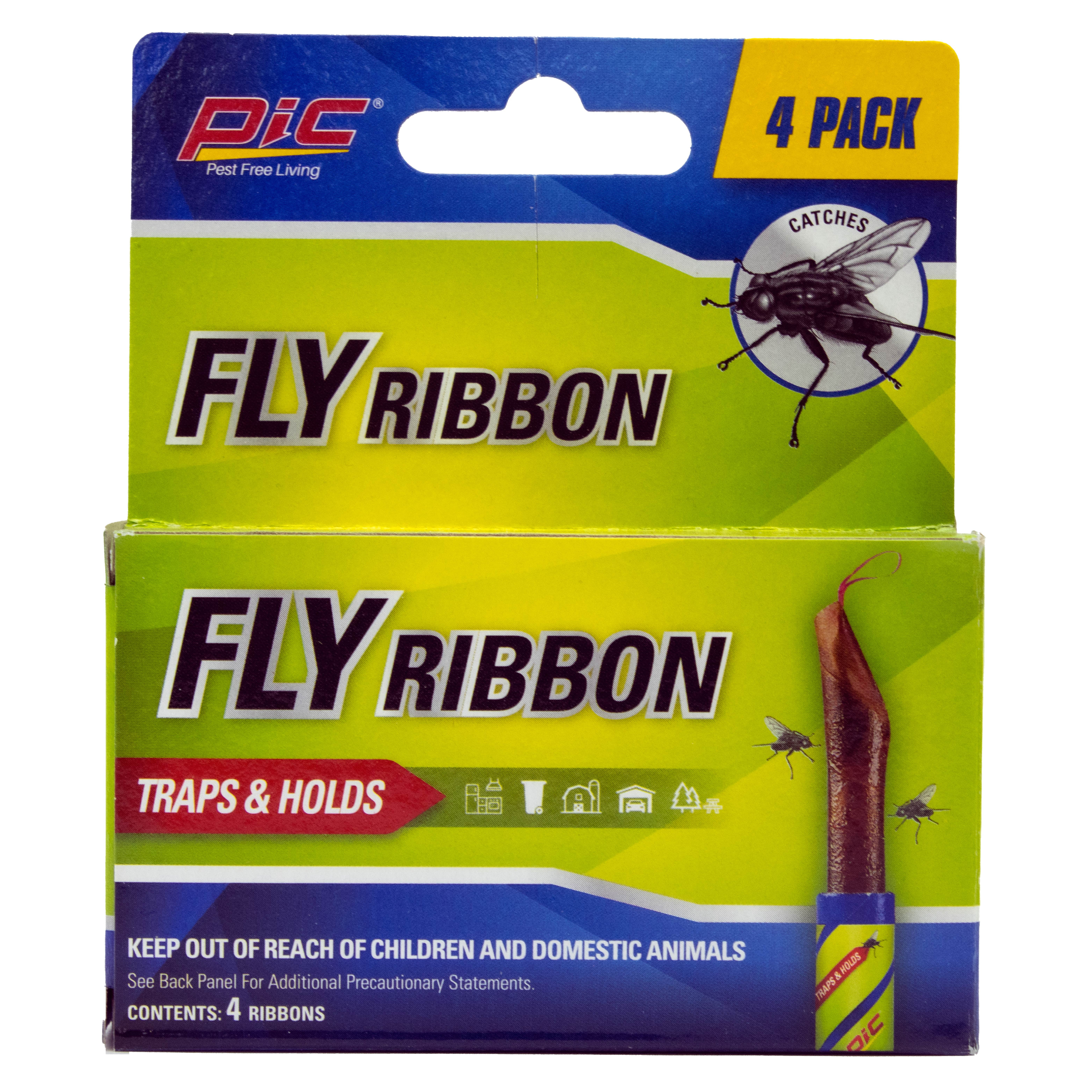 Bowake 4 Rolls Sticky Fly Paper Eliminate Flies Insect Bug Glue Paper  Catcher Trap