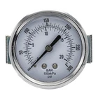Pic Gauges 103D-258H Industrial Pressure Gauge, 0 To 300 Psi, 2 1/2 In Dial,