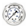 thumbnail image 1 of Pic Gauges Pressure Gauge,1/4 in. NPT,2-1/2 in. PRO-202L-254N, 1 of 1
