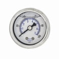 thumbnail image 1 of Pic Gauges Pressure Gauge,1/8 in. NPT,1-1/2 in. 202L-158E, 1 of 1