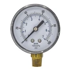 Pic Gauges Sep-101D-254E-Bspt Industrial Pressure Gauge, 0 To 100 Psi, 2 1/2 In