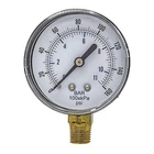 Pic Gauges Sep-101D-254F-Bspt Industrial Pressure Gauge, 0 To 160 Psi, 2 1/2 In