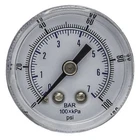 Pic Gauges Sep-102D-158E-Bspt Industrial Pressure Gauge, 0 To 100 Psi, 1 1/2 In