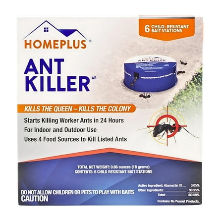 Pic Homeplus Ant Killer, Ant Bait Stations (6 Pack)