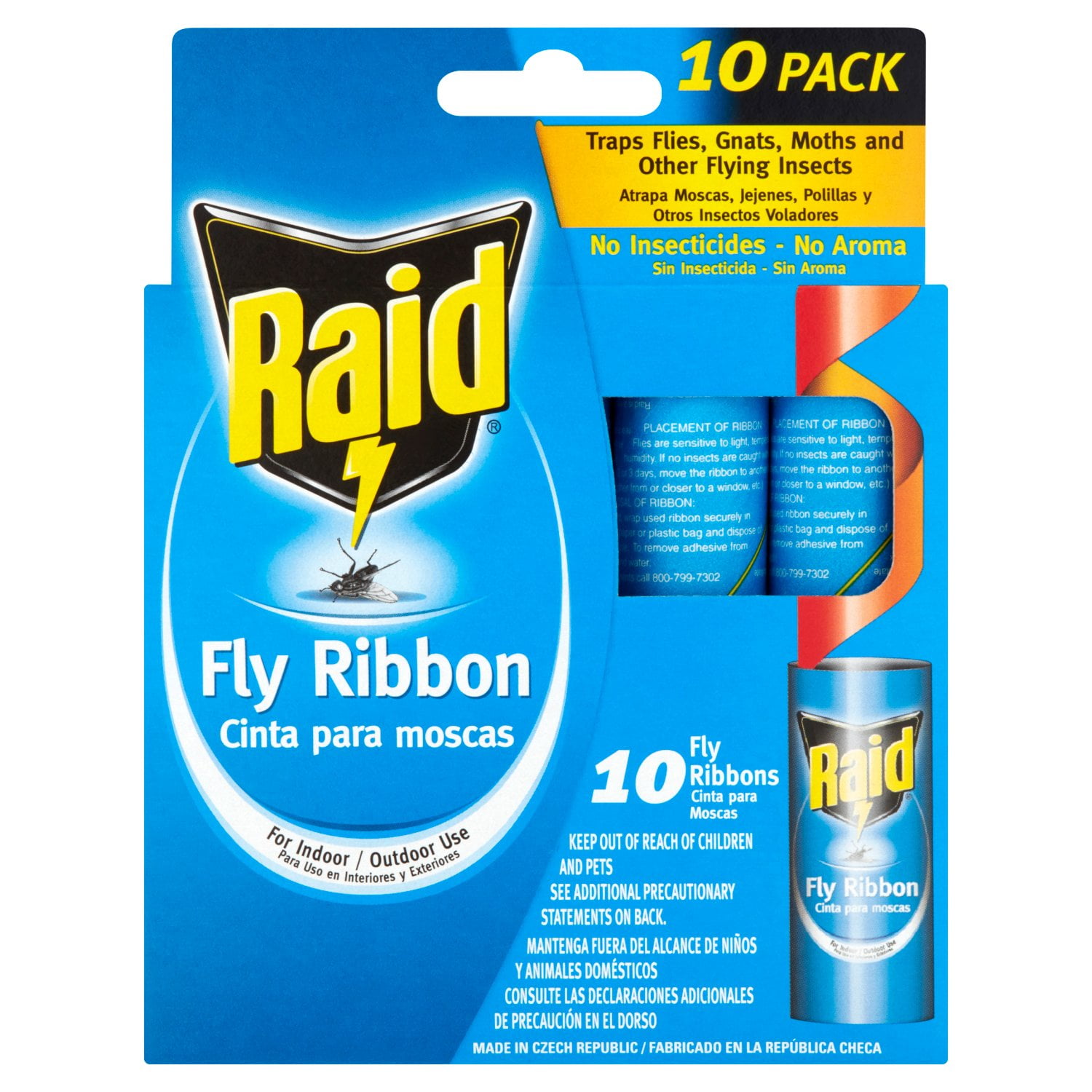 Pic Raid Fly Ribbon - 10 Count