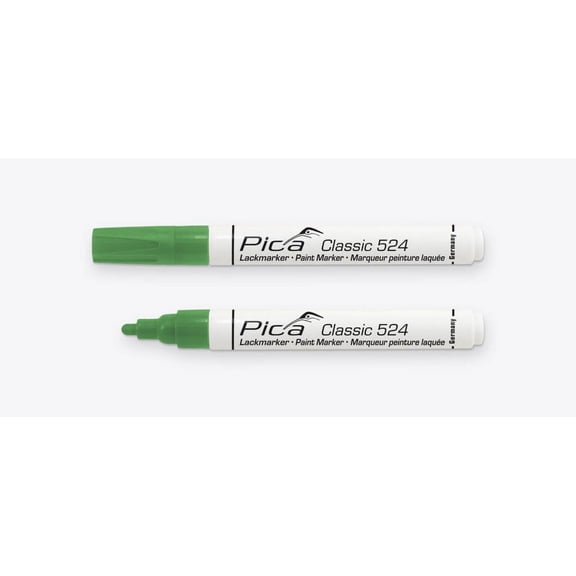 Pica 524/36 Classic 524 Industry Paint Marker, Green