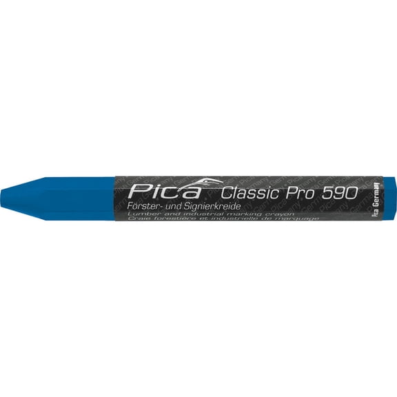 Pica 590/41 Classic Pro Lumber and Industrial Crayon, Blue