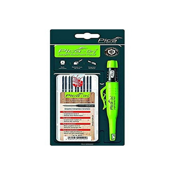 Pica Dry Bundle (1 x 3030 Pencil + 1 x 4050 Refill) in Blister Packaging