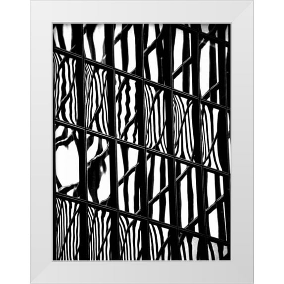 Pica, Jeff 19x24 White Modern Wood Framed Museum Art Print Titled - Reflectional Industry C