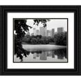 thumbnail image 1 of Pica, Jeff 24x20 Black Ornate Wood Framed with Double Matting Museum Art Print Titled - NYC Skyline X, 1 of 4