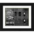 thumbnail image 1 of Pica, Jeff 32x25 Black Ornate Wood Framed with Double Matting Museum Art Print Titled - The City Speaks III, 1 of 4