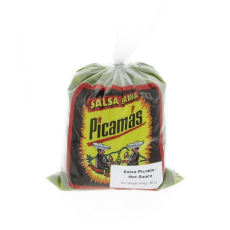 Picamas Green Hot Sauce 16oz - Salsa Picante Verde (Pack of 1)