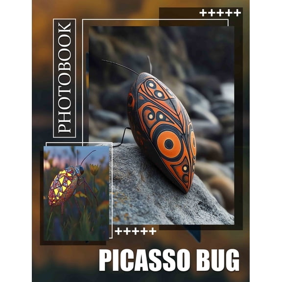 Picasso Bug Photo Book: Creative Insect Art With 40 Stunning Images For Unique Decor And Inspiration, (Paperback)