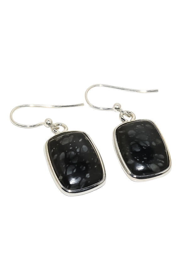 Picasso Jasper Earring, Christmas Gift, Gemstone Silver Jewelry, Picasso Jasper Earring, New Year Sale