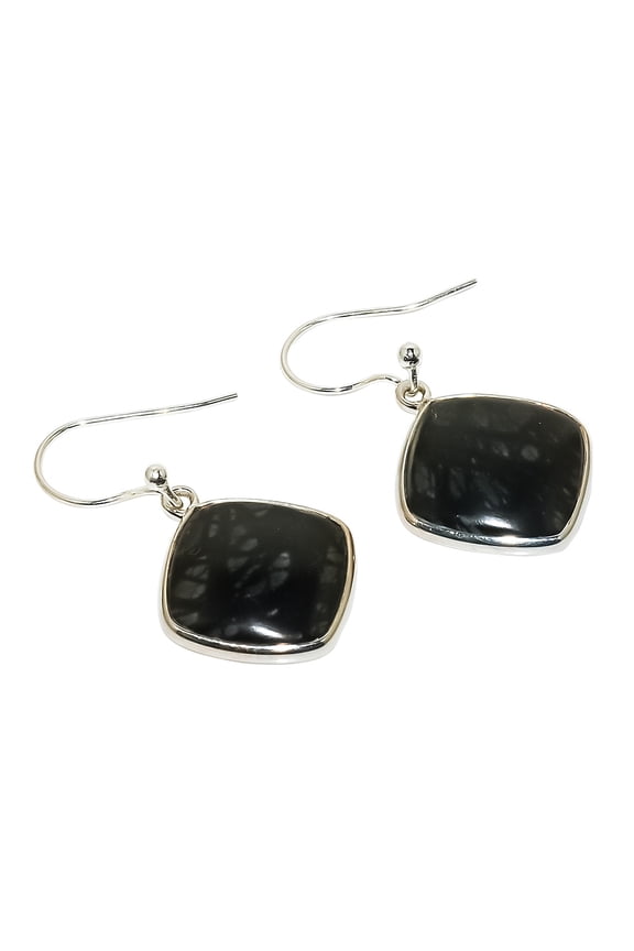 Picasso Jasper Handmade Solid 925 Sterling Silver Earring 1.38" SE26839