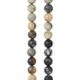 thumbnail image 1 of Picasso Jasper Round Beads by Bead Landing - 8mm, 1 of 2