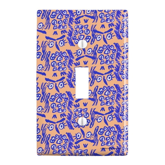 Picasso Owls Bird Art Pattern Plastic Wall Decor Toggle Light Switch Plate Cover