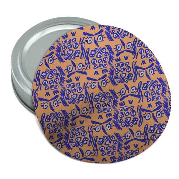 Picasso Owls Bird Art Pattern Round Rubber Non-Slip Jar Gripper Lid Opener