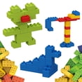 thumbnail image 1 of PicassoTiles 100PCS Large Construction Brick Building Blocks, STEM Bricks Toy Set, Creative Learning Early Education Playset, 5 Colors 4 Shapes for Kids 3+, 1 of 8