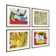 thumbnail image 1 of Picasso Wall Art 4 Panels,Pablo Picasso Print,Abstract Painting,Contemporary Art,Pablo Picasso Poster,Picasso Framed Art For Wall Decor, 1 of 6