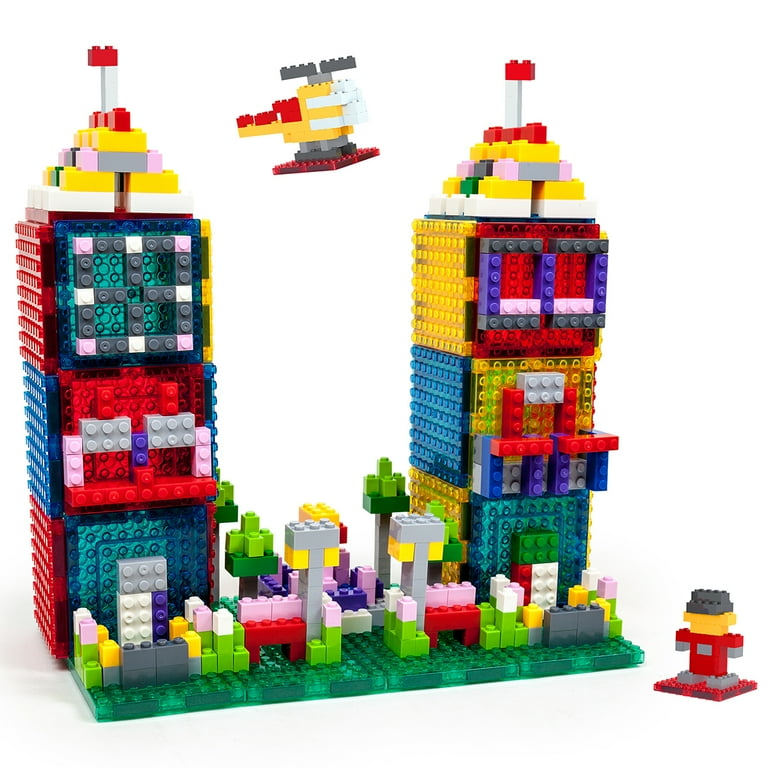 PicassoTiles 1016 Piece Magnetic Brick Tile and Brick Building Set