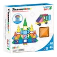 thumbnail image 1 of PicassoTiles Magnetic Tiles for Kids with Tote Bag – 61PCS STEM Building Blocks Set, Educational Construction Toy, Creative Learning Magnet Kit, 1 of 11