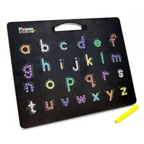 PicassoTiles Double-Sided Magnetic Drawing Board for Kids Age 3  Years, 1 Pack