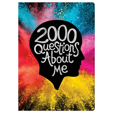 Piccadilly 2000 Questions About Me Guided Journal Ages for 12 to 16, Cardstock 152 Pages