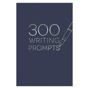 Piccadilly 300 Writing Prompts Journal, Navy Card Stock Cover, 204 Pages