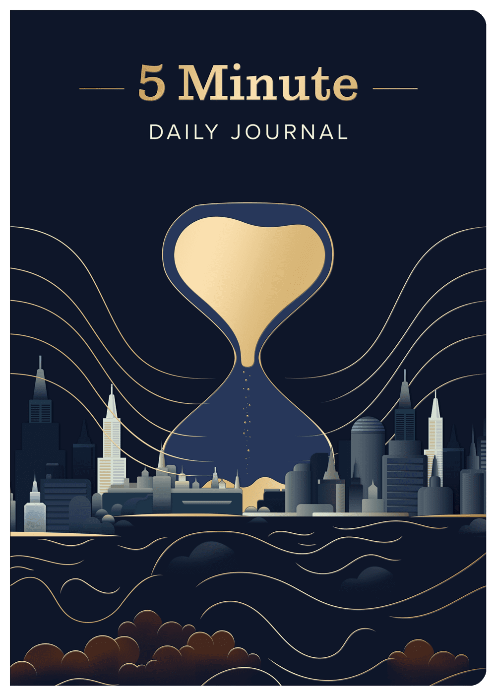 Piccadilly 5 Minute Daily Journal, 152 Pages, Flexi Cardstock 