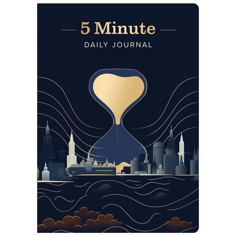 Piccadilly 5 Minute Daily Journal, 152 Pages, Flexi Cardstock 
