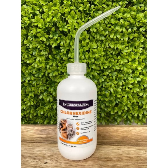 PiccardMeds4Pets Dental Rinse Fresh Breath for Dogs & Cats, 8oz
