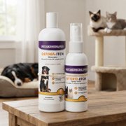 Piccardmeds4pets Derma-Itch Shampoo 12 oz + Hydro-Itch Spray 4 oz, 2-Piece Bundle