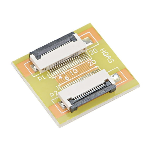 PiccoCasa 0.5mm Pitch 16 Pins to 16 Pin Extension Connector Aapter for FFC FPC Cable Extend ZIP HDD