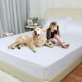 thumbnail image 1 of PiccoCasa 18" Deep Pocket Fitted Sheet Waterproof Mattress Protector for King Size Bed, 1 of 6