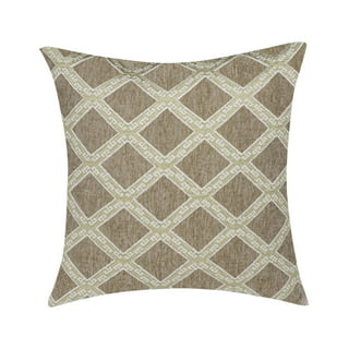 FrostMusic Brown Throw Pillows Covers for Couch Bed Beige Neutral Velvet  Couch Pillows for Living Room Set of 4 Decorative Pillows for Couch Pillow