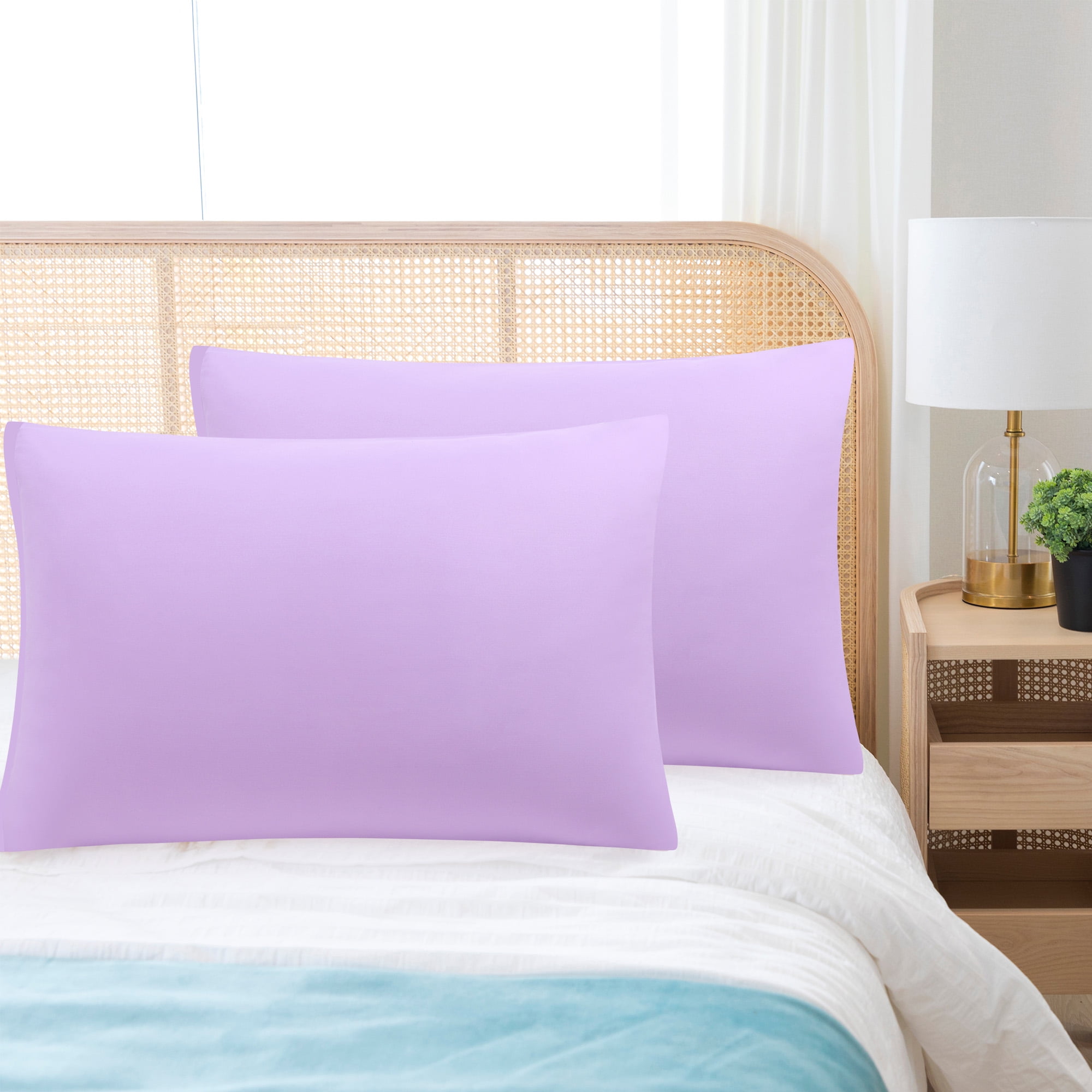 Morning Glamour Satin-Kissenbezug – Seidig Glatt, Für Haare & Haut, 50x66 Cm (Standard), Maschinenwaschbar (Elfenbein)
