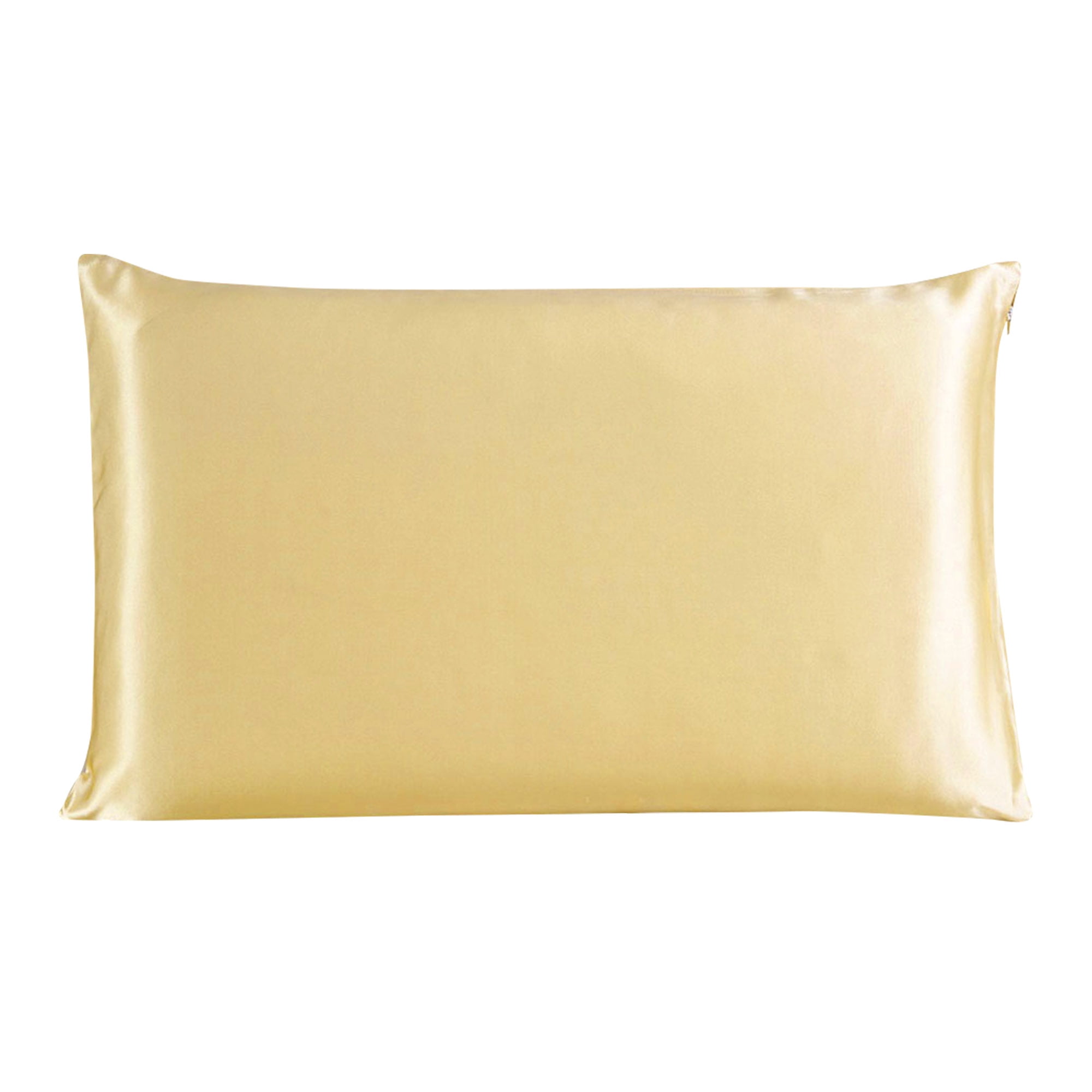 PiccoCasa 19 Momme Silk Pillowcase for King Size Pillow, Champagne, 20"x36"