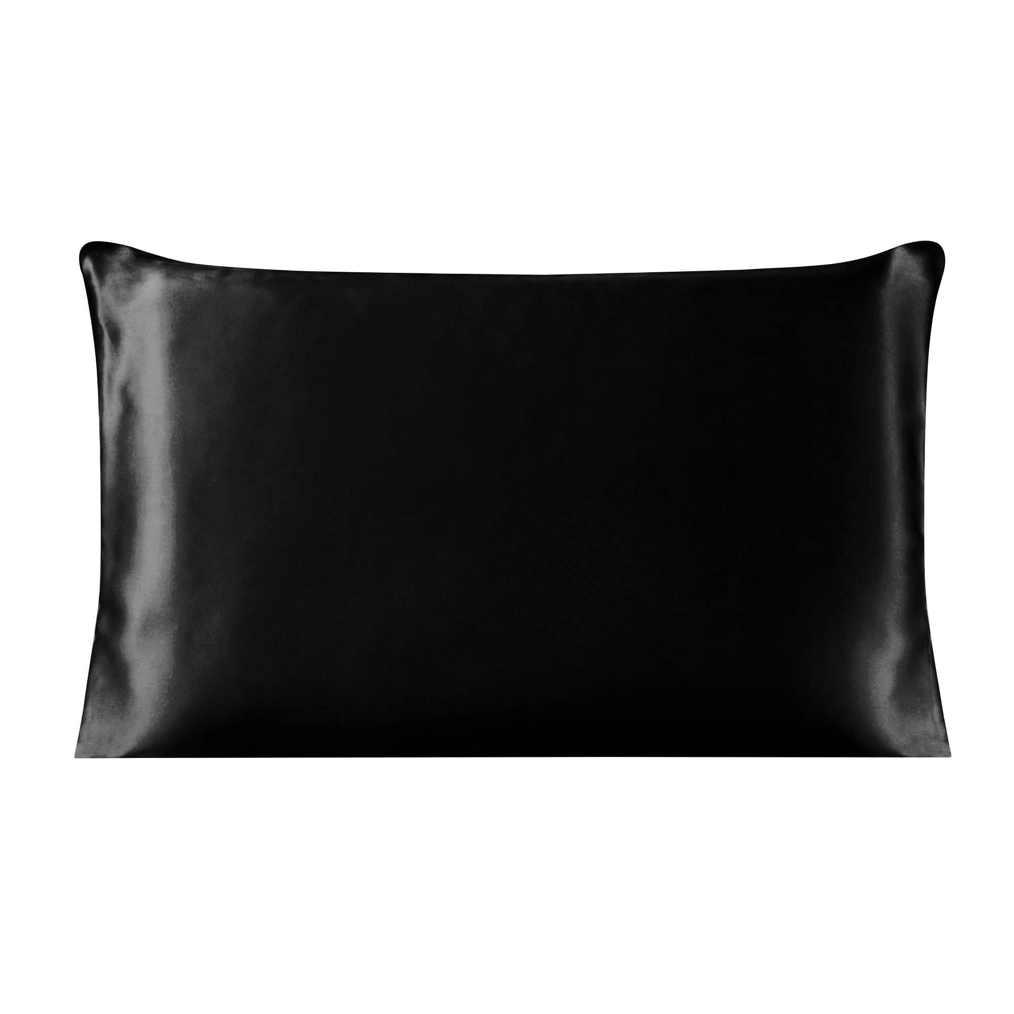 piccocasa-19-momme-silk-pillowcase-for-queen-size-pillow-black-20-x30