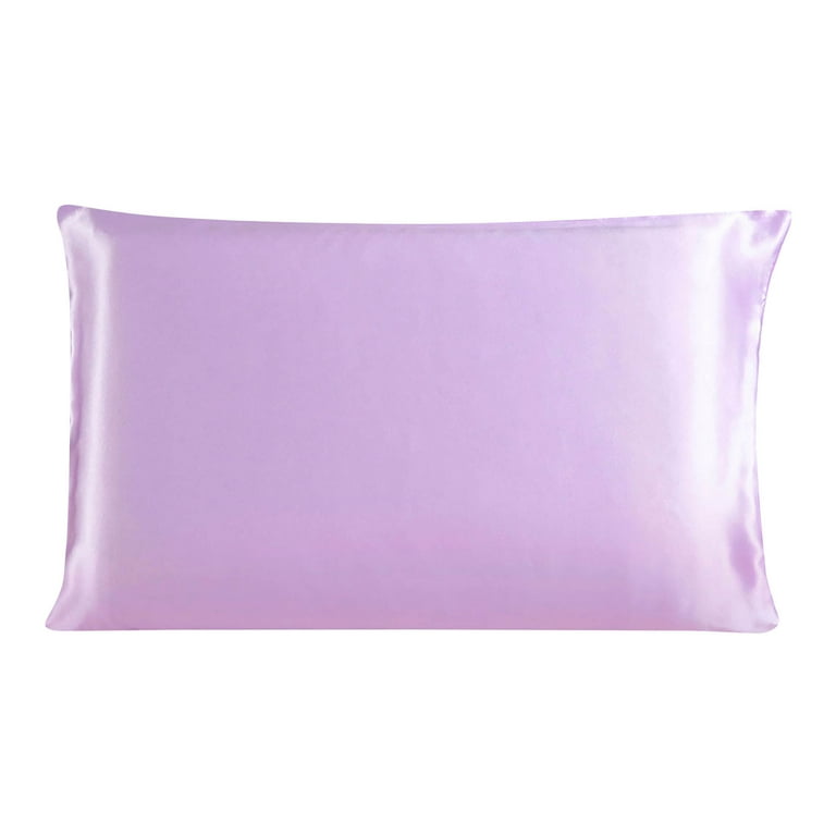 Lavender silk outlet pillowcase