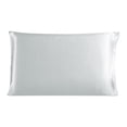 thumbnail image 1 of PiccoCasa 19 Momme Silk Pillowcase for Standard Size Pillow, Silver Gray, 20"x26", 1 of 8