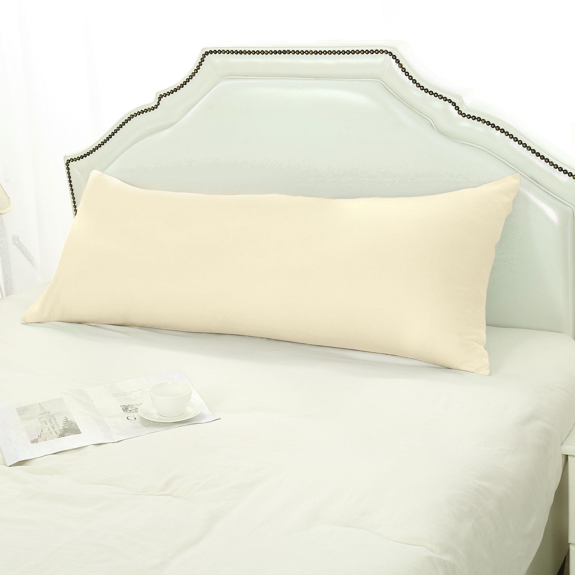 PiccoCasa 1Pc Body Pillowcase 1800 Series Brushed Microfiber Long