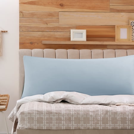 PiccoCasa 1Pc Comfortable-Soft Microfiber Pillowcase, Standard Light Gray