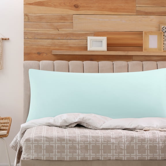 PiccoCasa 1Pc Comfortable-Soft Microfiber Pillowcase, Standard Light Gray