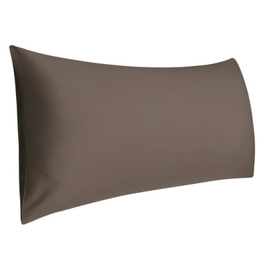 PiccoCasa 1Pc Egyptian Cotton Body Pillowcase Envelope Body Pillow Cover Coffee Body(20"x48")