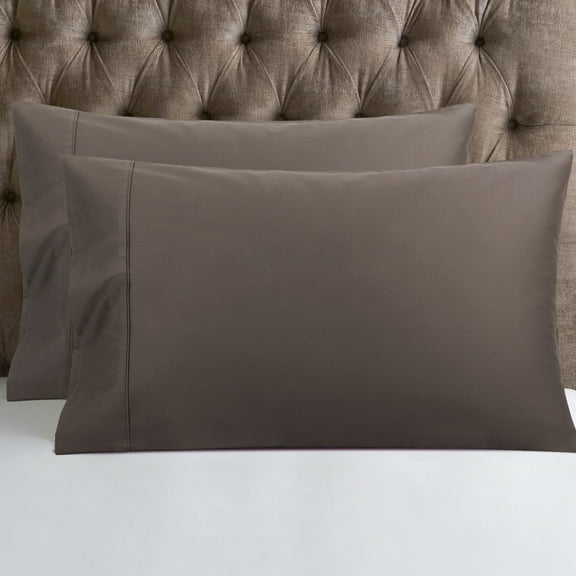 PiccoCasa 2PCS Soft 100% Cotton Pillowcases Envelope Beaver Standard