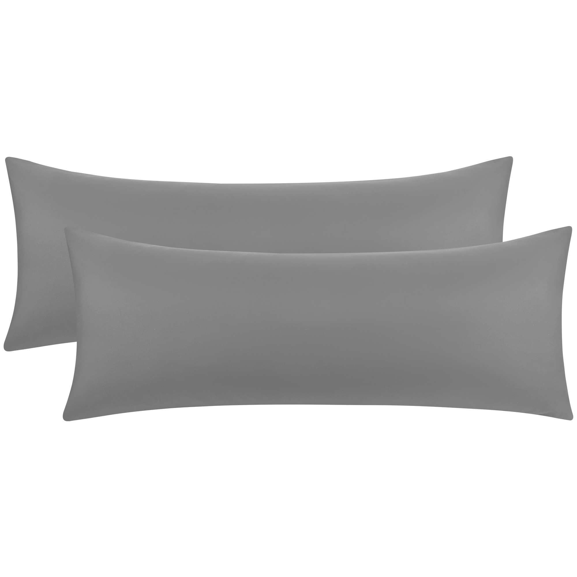 PiccoCasa 2Pcs Body Pillowcases Microfiber Envelope Long Pillow Covers