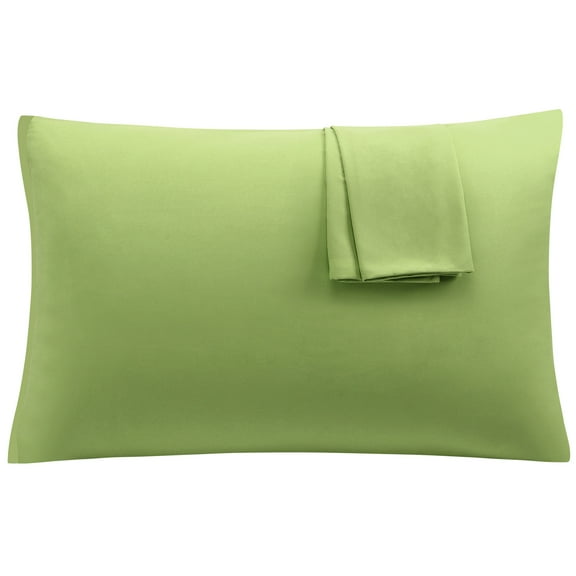 PiccoCasa 2Pcs Pillowcases 1800 Microfiber Pillowcases with Zipper, King(20"x36"), Sage